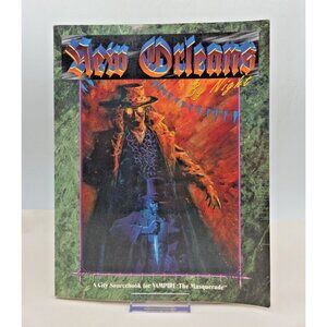 White Wolf Vampire The Masquerade New Orleans by Night Soft WW2209 1994 Good